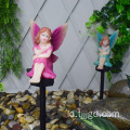 Enamel Flower Fairy Courtyard Light